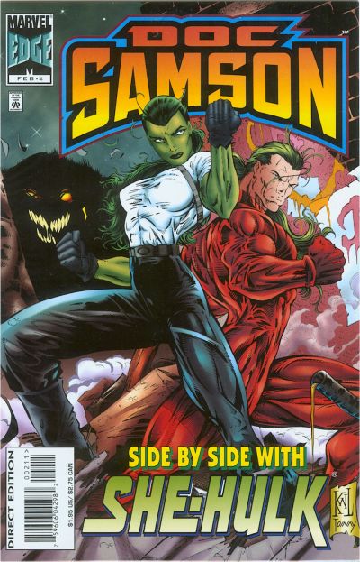 Cover for Doc Samson (Marvel, 1996 series) #2