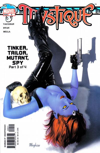 Cover for Mystique (Marvel, 2003 series) #9