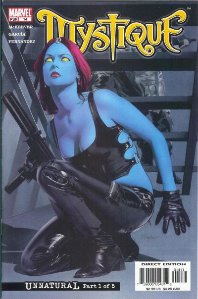 Cover for Mystique (Marvel, 2003 series) #14