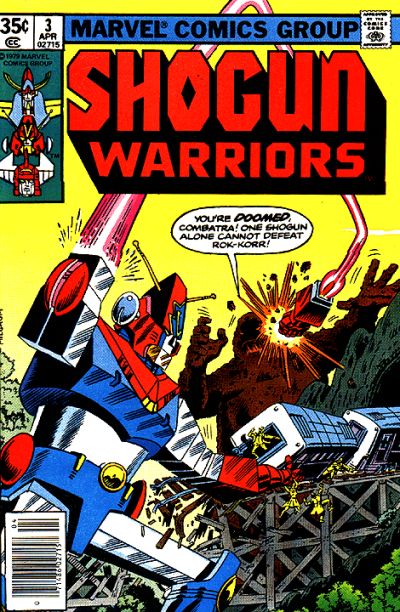 Cover for Shogun Warriors (Marvel, 1979 series) #3