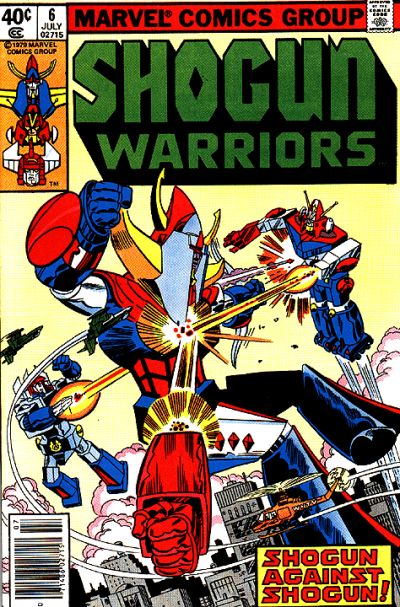 Cover for Shogun Warriors (Marvel, 1979 series) #6 [Newsstand]