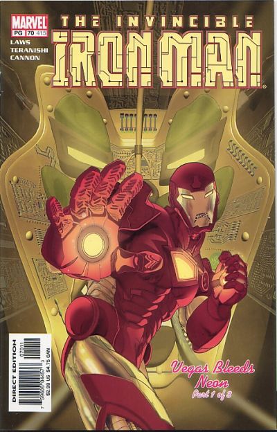Cover for Iron Man (Marvel, 1998 series) #70 (415) [Direct Edition]