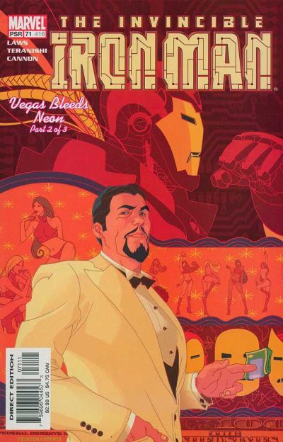 Cover for Iron Man (Marvel, 1998 series) #71 (416) [Direct Edition]