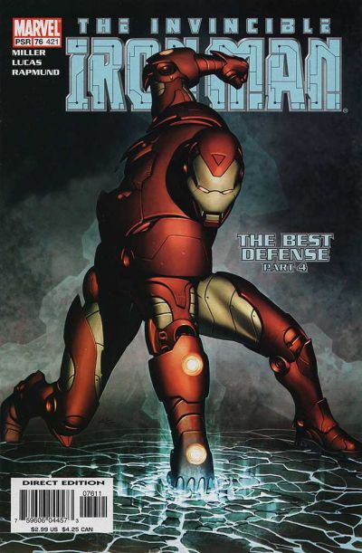 Cover for Iron Man (Marvel, 1998 series) #76 (421) [Direct Edition]