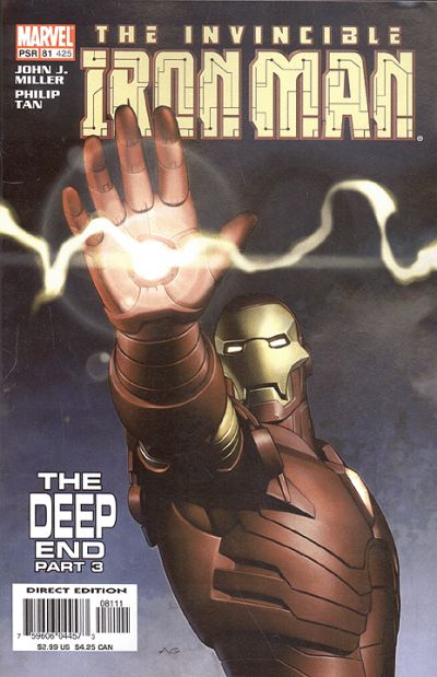 Cover for Iron Man (Marvel, 1998 series) #81 (425) [Direct Edition]