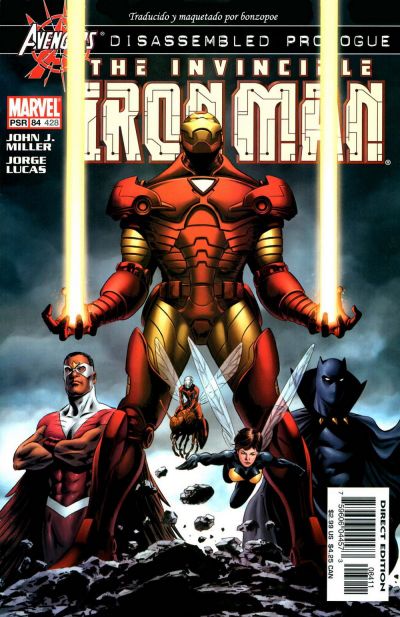 Cover for Iron Man (Marvel, 1998 series) #84 (428) [Direct Edition]