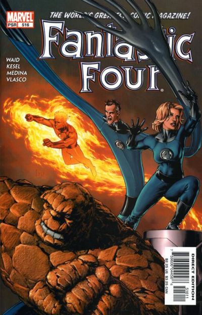 Cover for Fantastic Four (Marvel, 1998 series) #516 [Direct Edition]