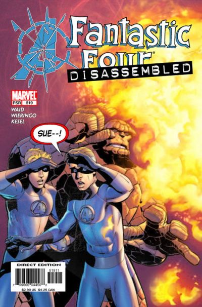 Cover for Fantastic Four (Marvel, 1998 series) #519 [Direct Edition]
