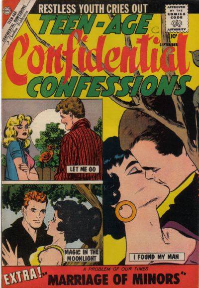 Cover for Teen-Age Confidential Confessions (Charlton, 1960 series) #2