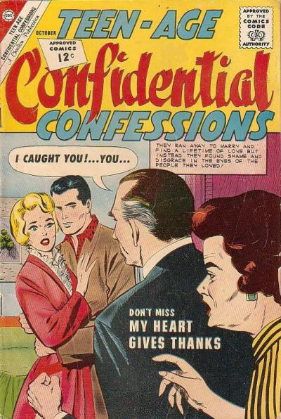 Cover for Teen-Age Confidential Confessions (Charlton, 1960 series) #14