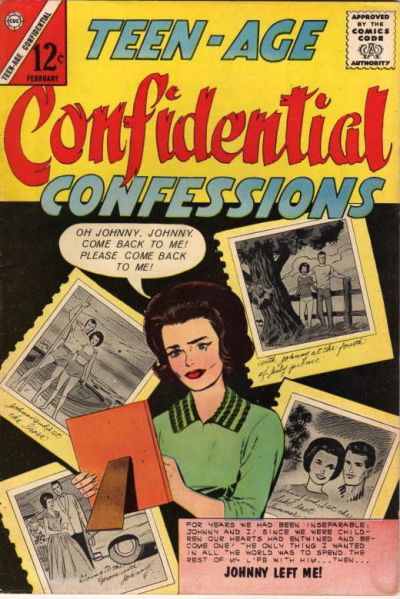 Cover for Teen-Age Confidential Confessions (Charlton, 1960 series) #16