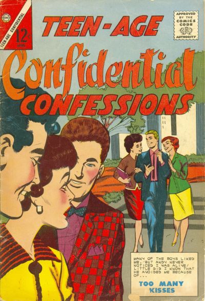 Cover for Teen-Age Confidential Confessions (Charlton, 1960 series) #17
