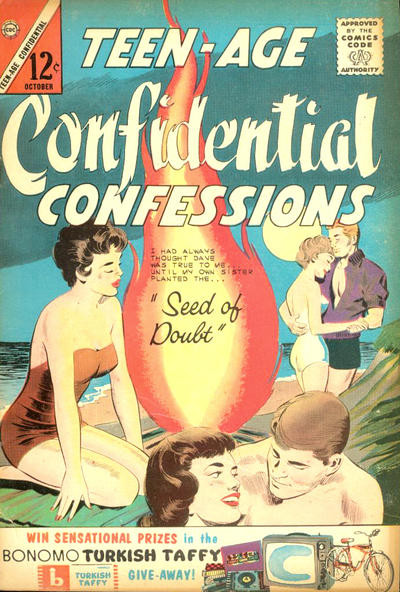 Cover for Teen-Age Confidential Confessions (Charlton, 1960 series) #20