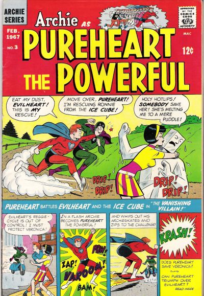 Cover for Archie as Pureheart the Powerful (Archie, 1966 series) #3
