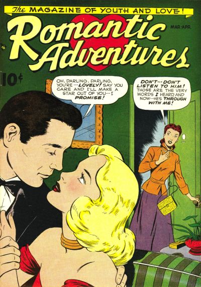 Cover for Romantic Adventures (American Comics Group, 1949 series) #1