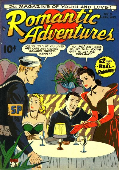 Cover for Romantic Adventures (American Comics Group, 1949 series) #3