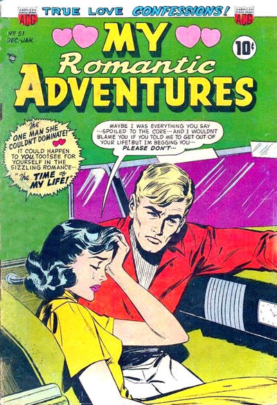 Cover for Romantic Adventures (American Comics Group, 1949 series) #51