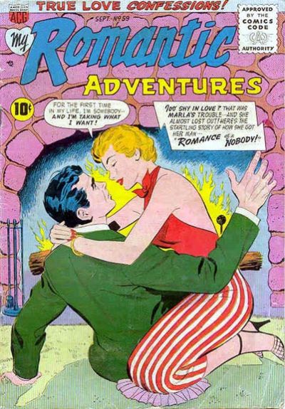 Cover for Romantic Adventures (American Comics Group, 1949 series) #59