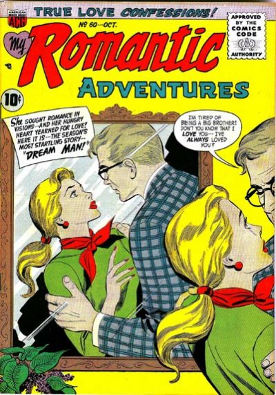Cover for Romantic Adventures (American Comics Group, 1949 series) #60