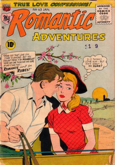 Cover for Romantic Adventures (American Comics Group, 1949 series) #63