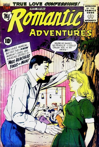 Cover for My Romantic Adventures (American Comics Group, 1956 series) #115