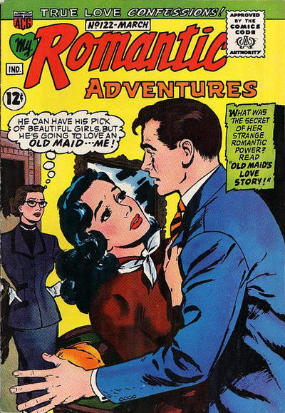 Cover for My Romantic Adventures (American Comics Group, 1956 series) #122