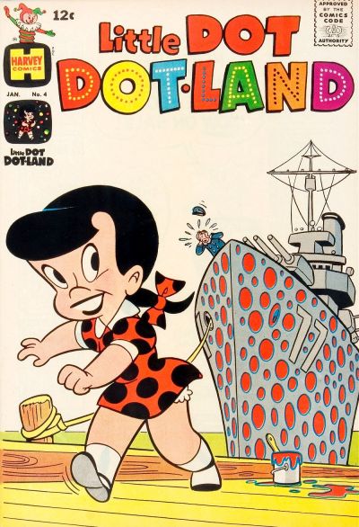 Cover for Little Dot Dotland (Harvey, 1962 series) #4