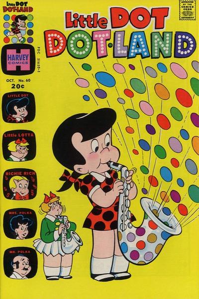 Cover for Little Dot Dotland (Harvey, 1962 series) #60