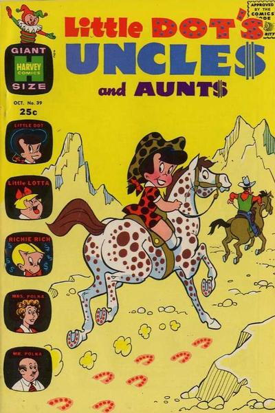Cover for Little Dot's Uncles & Aunts (Harvey, 1961 series) #39