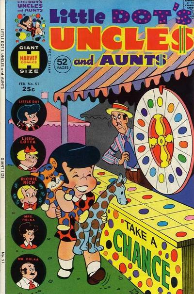 Cover for Little Dot's Uncles & Aunts (Harvey, 1961 series) #51