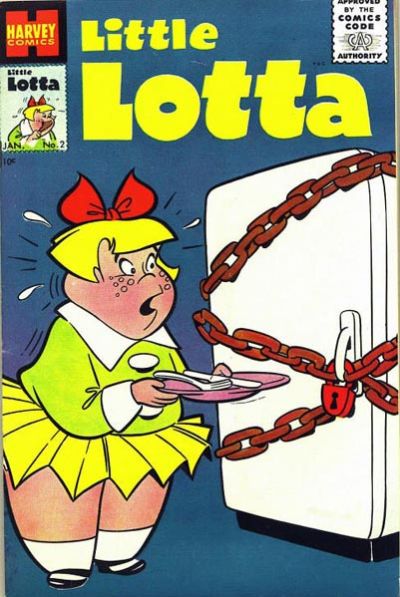 Cover for Little Lotta (Harvey, 1955 series) #2