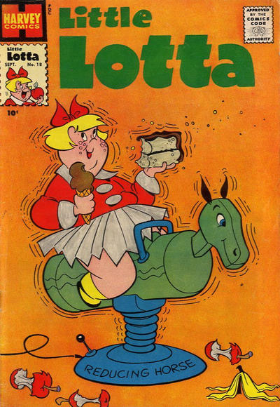 Cover for Little Lotta (Harvey, 1955 series) #18