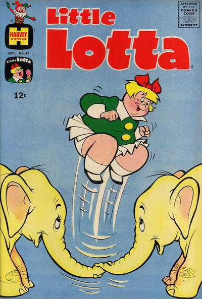 Cover for Little Lotta (Harvey, 1955 series) #43