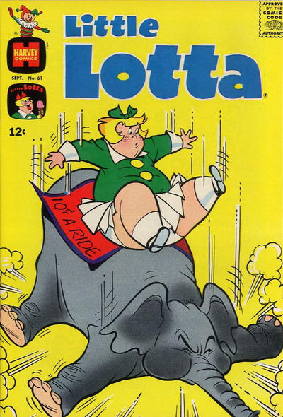 Cover for Little Lotta (Harvey, 1955 series) #61