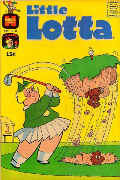 Cover for Little Lotta (Harvey, 1955 series) #93