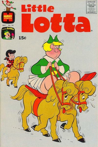 Cover for Little Lotta (Harvey, 1955 series) #98