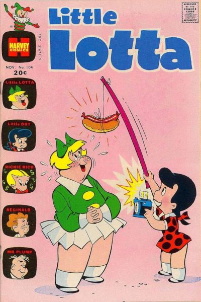 Cover for Little Lotta (Harvey, 1955 series) #104