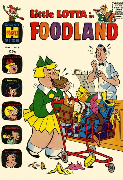 Cover for Little Lotta Foodland (Harvey, 1963 series) #4