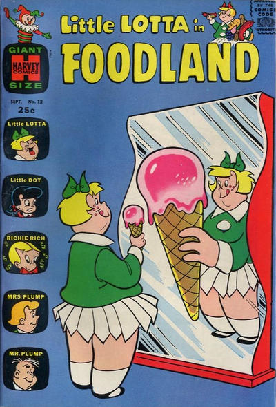 Cover for Little Lotta Foodland (Harvey, 1963 series) #12
