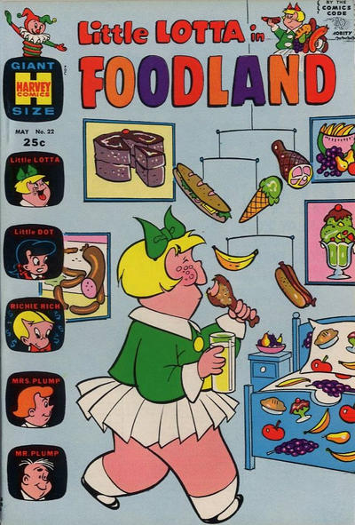 Cover for Little Lotta Foodland (Harvey, 1963 series) #22