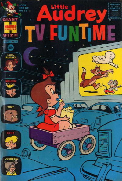 Cover for Little Audrey TV Funtime (Harvey, 1962 series) #9