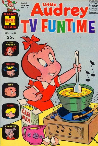 Cover for Little Audrey TV Funtime (Harvey, 1962 series) #25