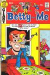 Cover for Betty and Me (Archie, 1965 series) #52