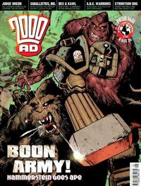 Cover for 2000 AD (Rebellion, 2001 series) #1401