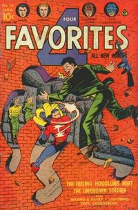 Cover Thumbnail for Four Favorites (Ace Magazines, 1941 series) #16