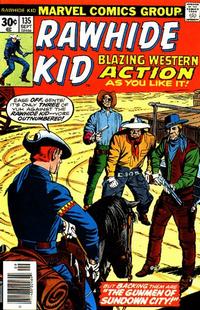 Cover Thumbnail for The Rawhide Kid (Marvel, 1960 series) #135
