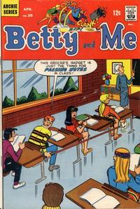 Cover for Betty and Me (Archie, 1965 series) #20
