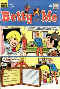 Cover for Betty and Me (Archie, 1965 series) #21