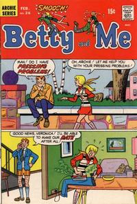 Cover Thumbnail for Betty and Me (Archie, 1965 series) #26