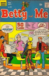 Cover Thumbnail for Betty and Me (Archie, 1965 series) #33